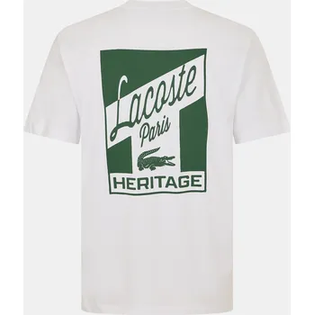 Pánské tričko Tričko Lacoste White 001 1159880 2XL