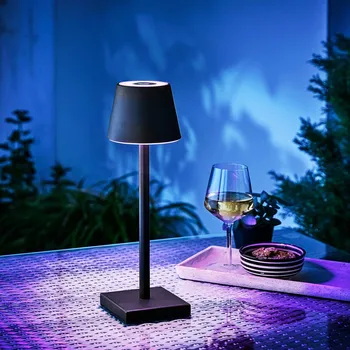 Stojací lampa Die moderne Hausfrau LED stmívatelná stolní lampa se změnou barvy 493206