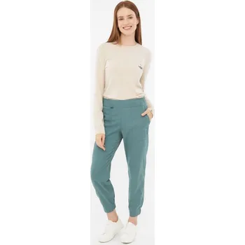 Dámské kalhoty Dámské volnočasové kalhoty Viking Banao zelená L