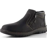 Rieker pánský zipový kotník s membránou černý 05173-00 - 44 | P696390