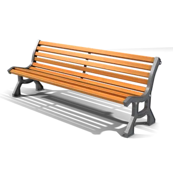 Zahradní lavice Benito litinová lavička Roda 200 cm