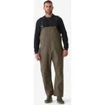 SOLOGNAC Pánské nepromokavé větruodolné svrchní kalhoty s laclem 500 S KAŠTANOVÁ