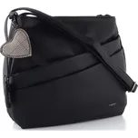 Rieker crossbody kabelka černá se srdcem H1005-02 | P695960