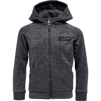 Dětská móda Chlapecká outdoorová mikina LOAP GOLEM 134/140 Tmavě šedá, Černá