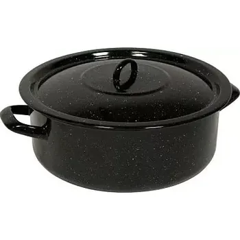 Hrnec Kastrol s poklicí 50 L/59 cm černý