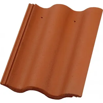 Střešní krytina Taška základní betonová Terran Synus – měděná hnědá
