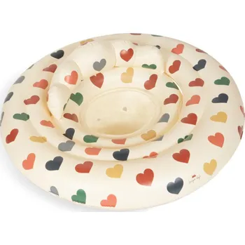 Nafukovací kruh KONGES SLOJD Baby kruh do vody - BON COEUR COLORÉ