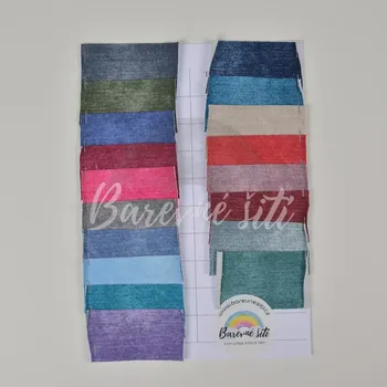 Vzorník Jeans *NEW* teplákovina (E) (Moderní Jeans look teplákoviny)