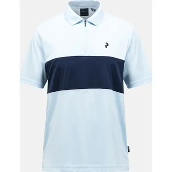 Pánská košile POLOKOŠILE PEAK PERFORMANCE M PLAYER ZIP POLO CLOUD