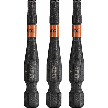 Bit AEG Šroubovací bit HEX4 50mm AEG, sada 3ks