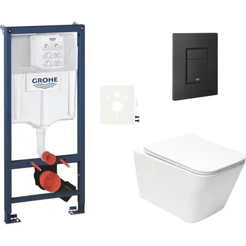 Sprchový set Grohe Závěsný wc set do lehkých stěn / předstěnová montáž SAT Infinitio SIKOGRSIN12EKF0 SIKOGRSIN12EKF0