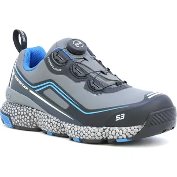 Pracovní obuv SIR Tonga S3 šedá pánská pracovní obuv systém Responder 46