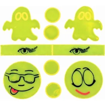 Cyklosvítilna Set reflexní samolepky S.O.R.