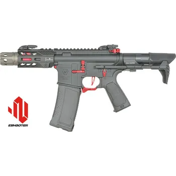 Airsoftová zbraň CYMA Airsoftová zbraň Strike industries 4" Raiders PDW Eshooter ETU- Red [EMG]