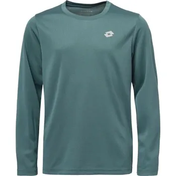 Chlapecké oblečení Chlapecké sportovní triko Lotto DAIENS 140/146 Tmavě zelená, Stříbrná