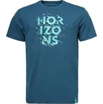 Pánské volnočasové tričko LOAP ALRO L Modrá, Tyrkysová