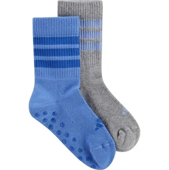 Pánské ponožky Dětské ponožky adidas LK AS SOCKS 2PP KL Modrá, Šedá