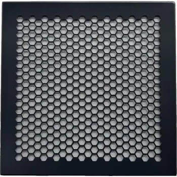 Větrací mřížka Ventilační mřížka kovová HEXA 260x260 mm, antracit