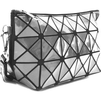 Kosmetická taška Tmavě stříbrná stylová dámská kosmetická taštička Elet