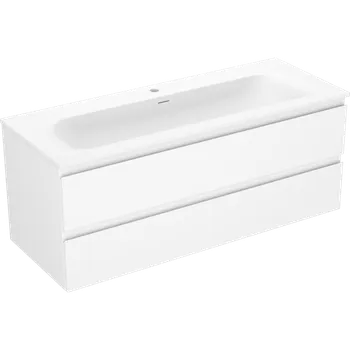 Koupelnový nábytek Mexen Orio koupelnová skříňka 120 cm s umyvadlem Vela, 2 zásuvky, bílá mat - 91A10-12047-2-BFF01-W23M01 Skříňky s umyvadlem