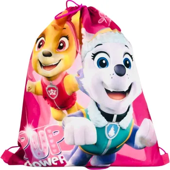 Exity KFT Pytlík na obuv TLAPKOVÁ PATROLA Skye a Everest 44,5x39 růžový