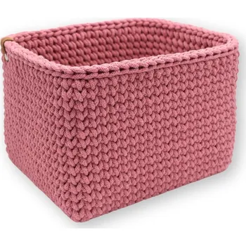 Háčkov Háčkovaný košík - Bára Barva: Avokádo