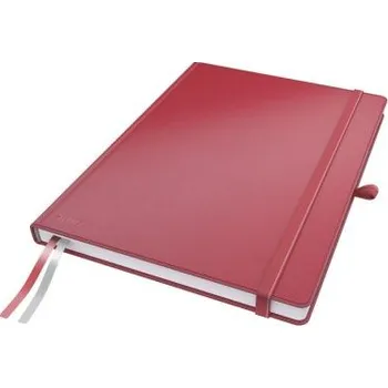 Zápisník LEITZ Zápisník Complete, A4, čtvereček, červená (44710025)