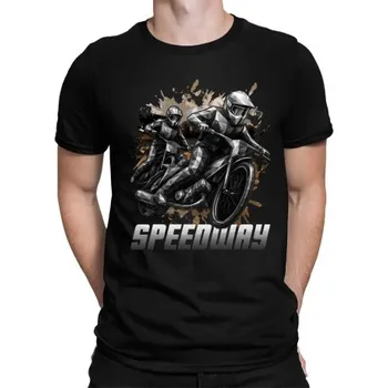 Žertovný předmět Speedway - plochá dráha - pánské tričko s potiskem- Tričkový.cz