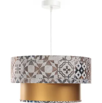 BPS koncept Závěsné svítidlo DUO ellegant obrazce , 1xE27, ø 60 cm