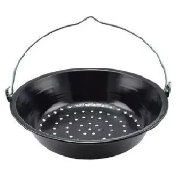 Koš do zabíjačkového kotle 50 cm (nízký koš do kotle se smaltovanou povrchovou úpravou 50 cm na vaření masa, zeleniny, ovaru)