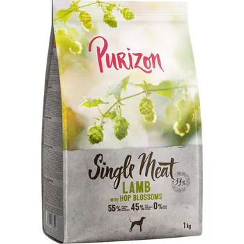 Krmivo pro psa Purizon Single Meat Adult jehněčí a hrách 1 kg