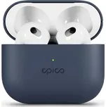 Epico Epico Leather kryt pro AirPods 3 Modrá