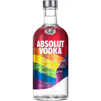 Vodka Absolut Rainbow 1l 40%