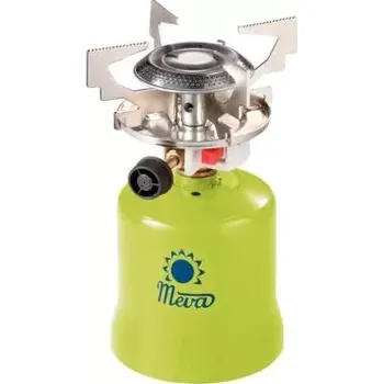 Turistický vařič Vařič Meva Fokus piezo (lehký, výkonný a snadno přenosný plynový vařič pro turistiku, kempování nebo outdoor)