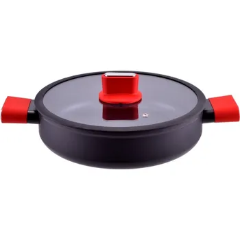 Hrnec Pro-Tech shop Hrnec s titanovým povrchem a poklicí 28cm Straight Line 54232 10472