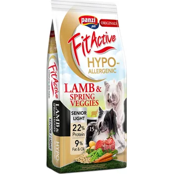Krmivo pro psa 15kg FitActive Originals Senior Hypoallergenic jehněčí suché krmivo pro psy
