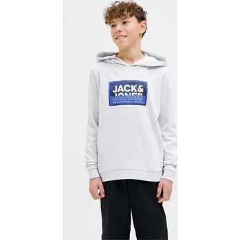 Chlapecká mikina Jack and Jones White Melange 1159760 11 - 12 Years