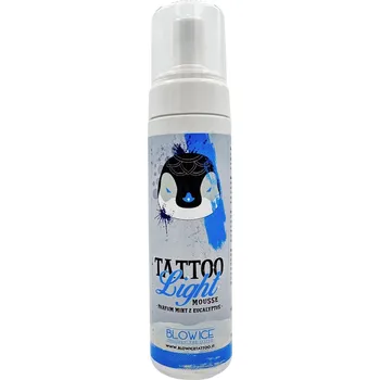 Mýdlo BLOW ICE Tattoo Light pěna :: Pěna Light Blue 200ml