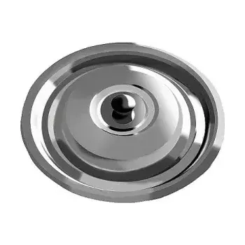 kotlíky Poklice nerez 20 L LUX 0,7 mm 48,5 cm (kvalitní nerezová poklice pro 20 litrové kotlíky LUX – ochrana a teplo pod vaší kontrolou)