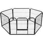 Skladací ohrádka pro psa - výběh pro štěnata 147x60 cm SPRINGOS PA1003