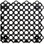 dlaždice trávníková 50*50*4cm PH černá 1ks, 304600