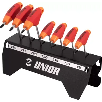 Klíč sada 7 klíčů torx UNIOR 8-30 s rukojetí