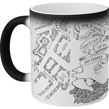 Žertovný předmět I solemnly swear that I'm up to no good - magický hrnek pro fanoušky Harryho Pottera- Tričkový.cz