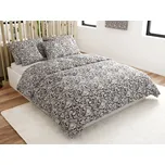 Bavlněné povlečení Orient šedé Typ zapínání: Zip