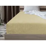 Froté prostěradlo EXCLUSIVE krémové 200x220 cm 56974321