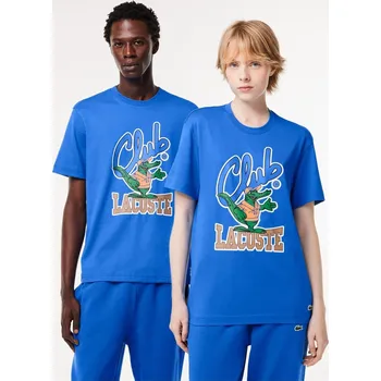 Pánské tričko Tričko Lacoste Blue 1154077 XS