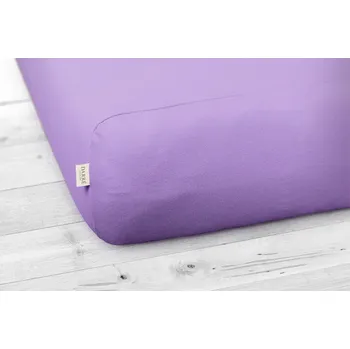 Prostěradlo DARRÉ Jersey prostěradlo středně fialové na výšku matrace do 30 cm Velikost: 160 x 220