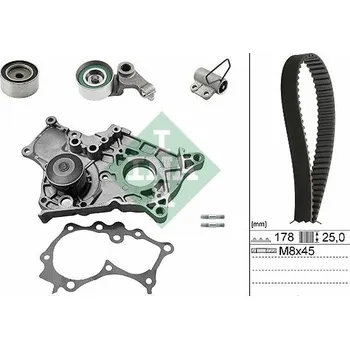 Auto-moto Vodní pumpa + sada ozubeného řemene Schaeffler INA 530 0543 30