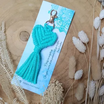 Přívěsek Auura Macramé přívěsek -Srdce Barva: Varianta 4