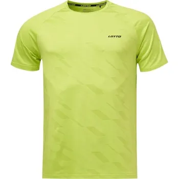 Pánské triko Lotto YASON 2XL Světle zelená, Černá